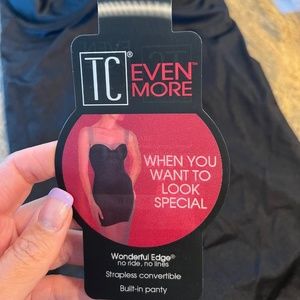 TC Fine Intimates Strapless Convertible Bra Slip (38B): New with Tags